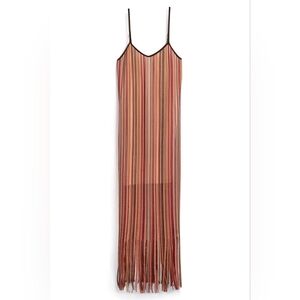 Primark Knit Fringe Midi Dress